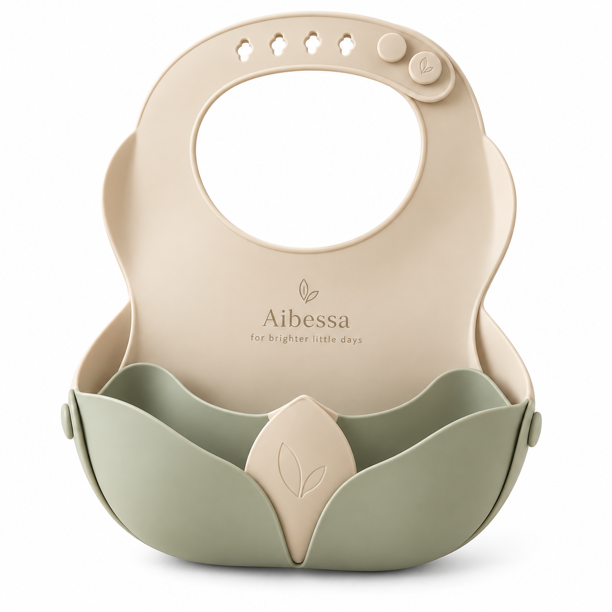 PetalCatch Silicone Feeding Bib