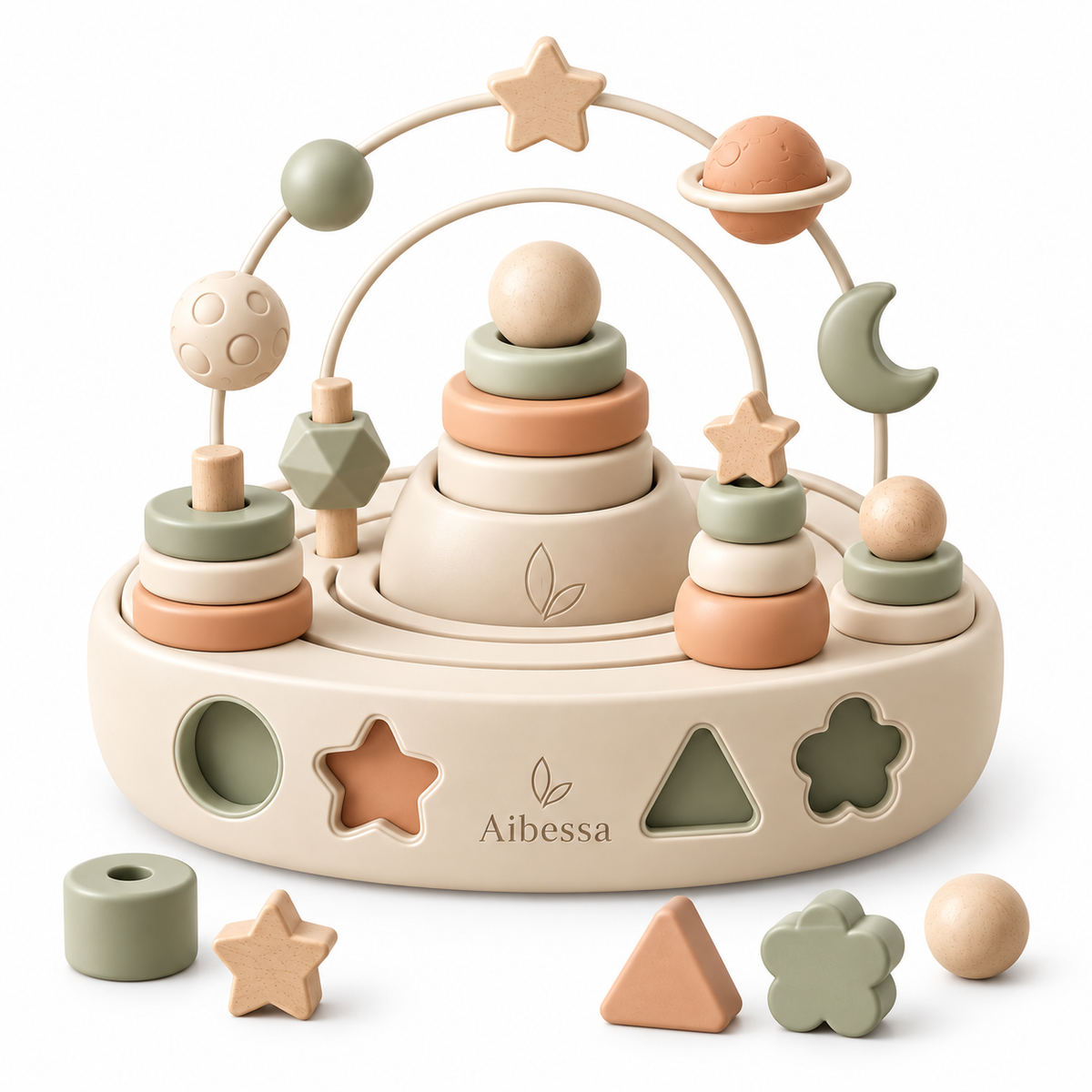 OrbitBloom Early Learning Activity Center