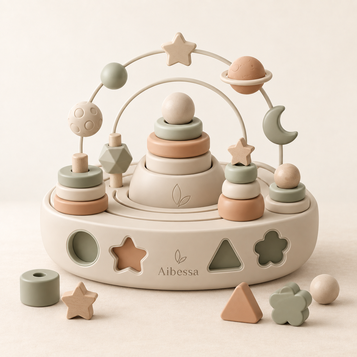 OrbitBloom Early Learning Activity Center
