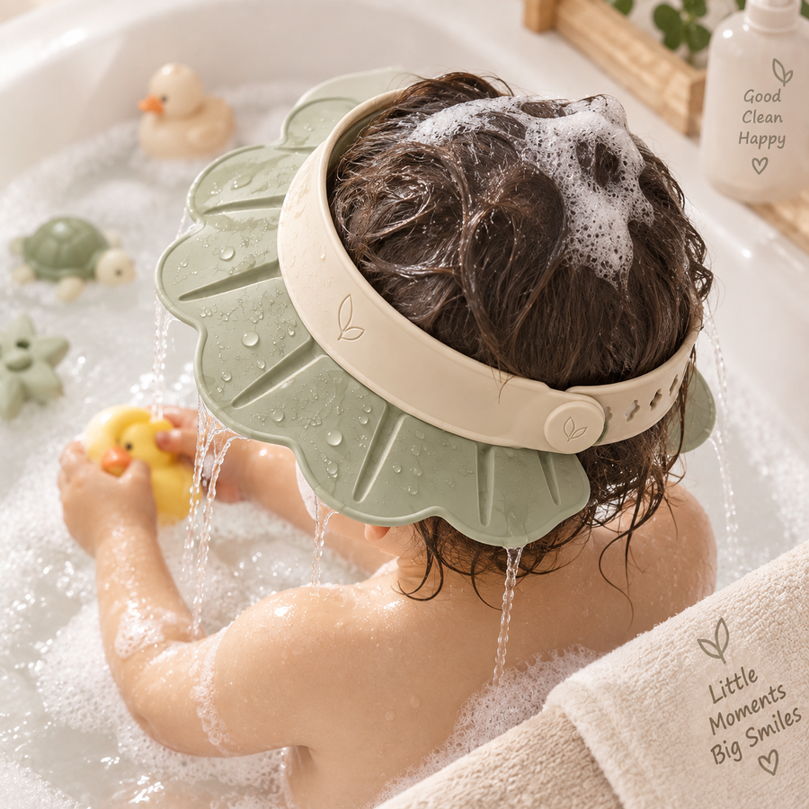 HaloBloom Waterproof Baby Bath Visor
