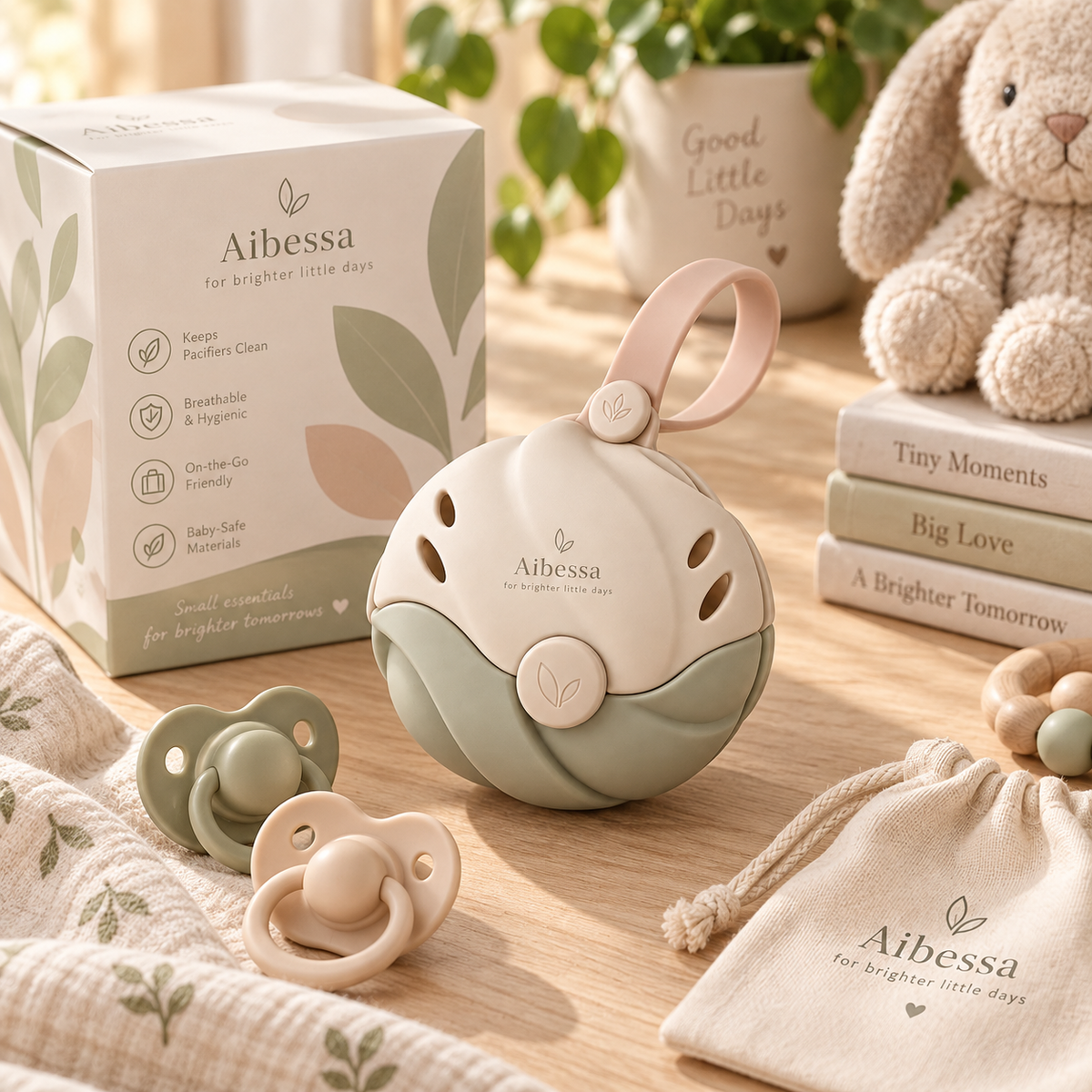 TwistShell Pacifier Storage Case