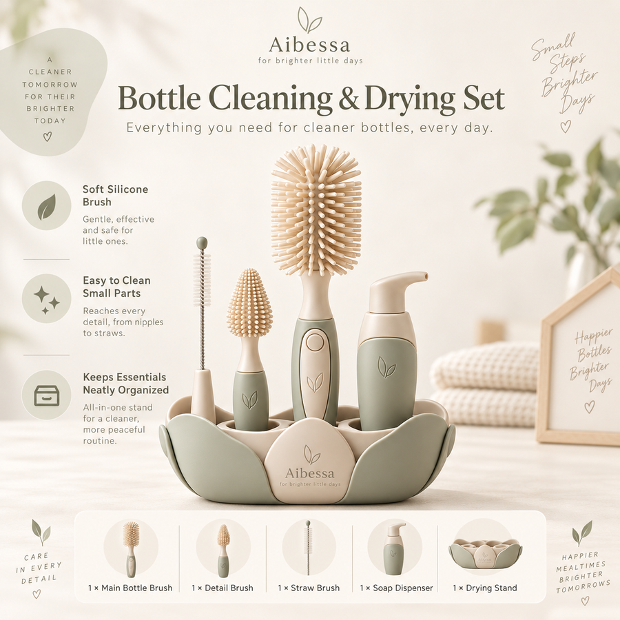 BloomBrush Baby Bottle Cleaning System